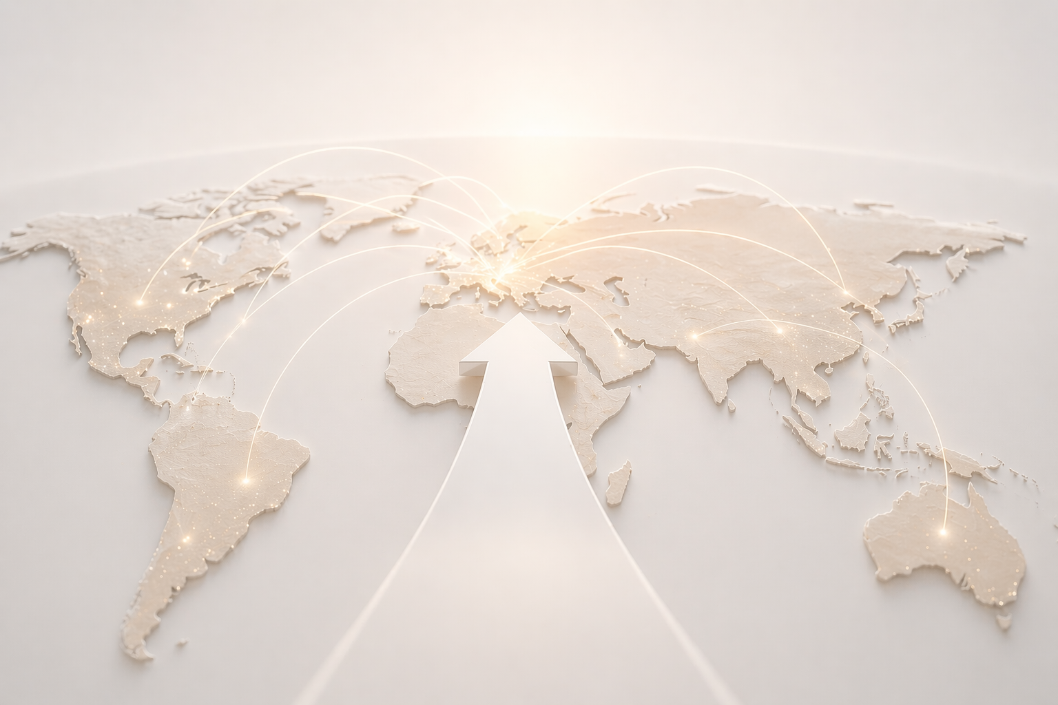 Ekspansja globalna — mapa połączeń