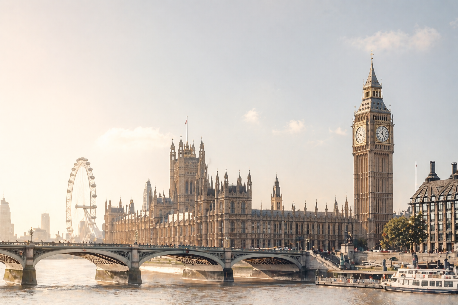 Londyn — Westminster i Big Ben