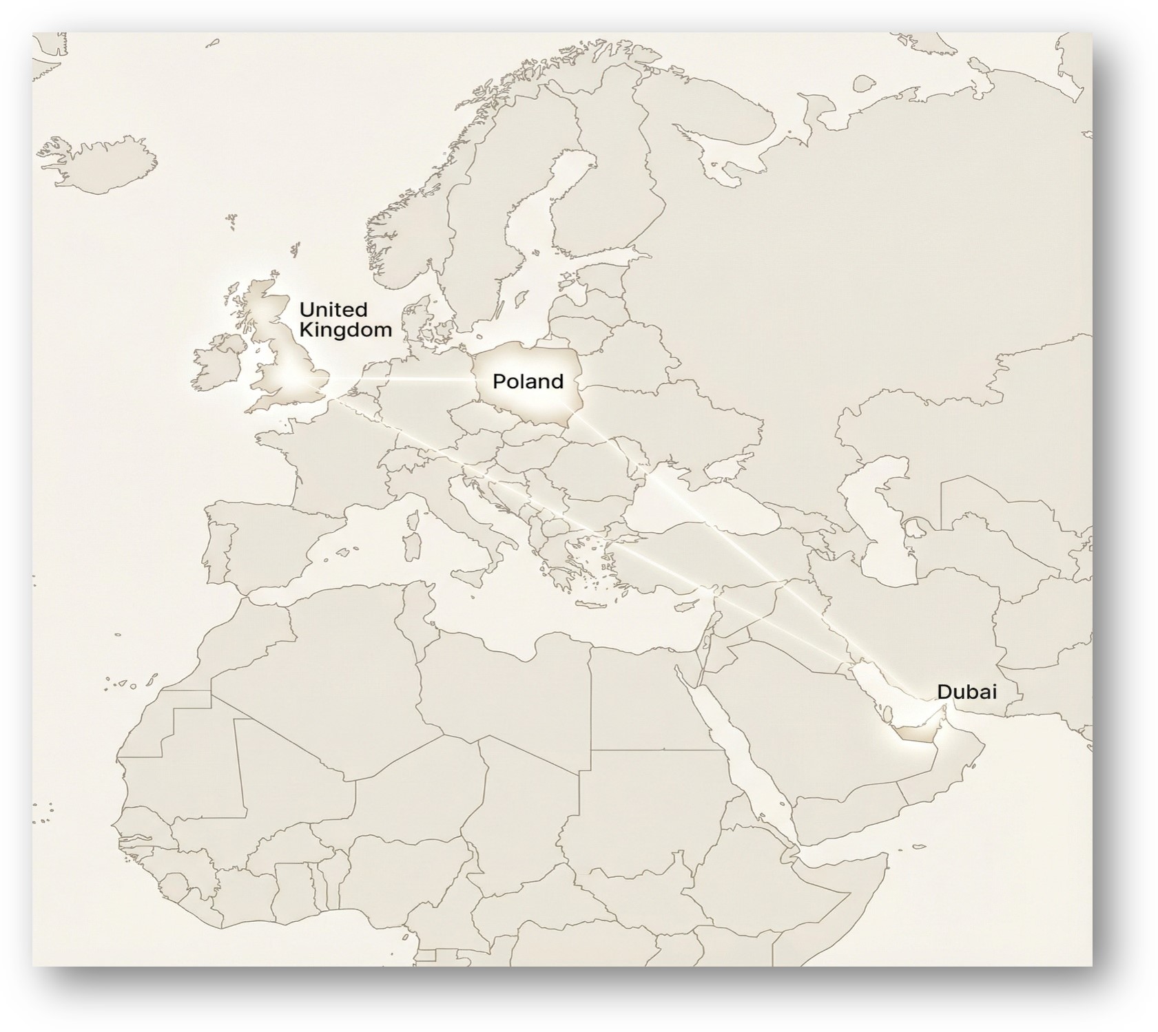 Mapa globalna — J.Dauman Group