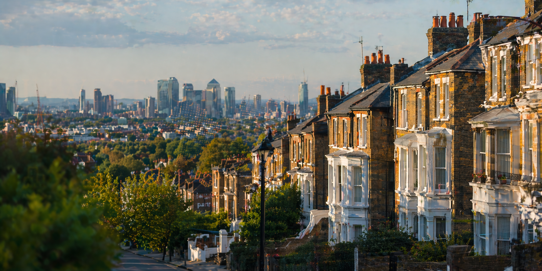 Nieruchomości w UK — posiadłość z lotu ptaka